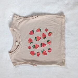 MiniOlie strawberry tank top